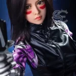 151cm 5ft Short Haired Leather Sex Dolls Cool Slim Sex Dolls E Cup