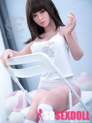 151cm 5ft White Camisole Cute Love Dolls Realistic Love Dolls E Cup