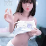 151cm 5ft White Camisole Cute Love Dolls Realistic Love Dolls E Cup