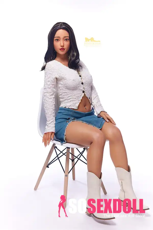 Silicone Sweet Casual Beauty Sex Love Doll