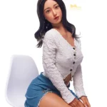 Silicone Sweet Casual Beauty Sex Love Doll