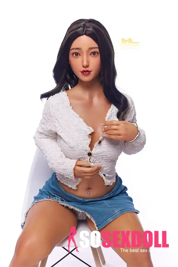 Silicone Sweet Casual Beauty Sex Love Doll