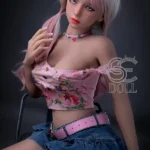 153cm 5ft Pink Barbie Cute Sex Dolls High Quality Attractive Sex Dolls F Cup