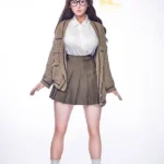 Cute Nerdy Student Silicone Sex Doll E Cup