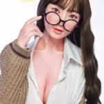 Cute Nerdy Student Silicone Sex Doll E Cup
