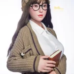 Cute Nerdy Student Silicone Sex Doll E Cup
