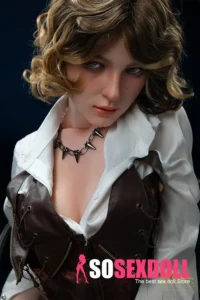 Elegant Retro Lady Lifelike Silicone Sex Doll E Cup