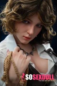 Elegant Retro Lady Lifelike Silicone Sex Doll E Cup