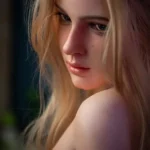 Silicone Blonde Beauty Lifelike Sex Doll E Cup