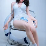 Silicone Cute Swimsuit Girl Sex Doll E Cup