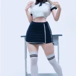 Silicone Sporty Student Realistic Sex Doll E Cup