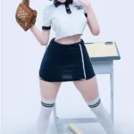 Silicone Sporty Student Realistic Sex Doll E Cup