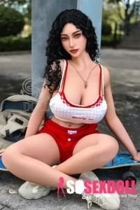 157cm 5ft2 Athletic Big Breasted TPE Dolls Outdoor Realistic Love Dolls H Cup