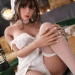157cm 5ft2 Bedroom Nightdress TPE Sex Dolls Elegant Big Breasted Sex Dolls H Cup