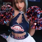 157cm 5ft2 Cheerleader Uniform Sexy Dolls Sporty Fantasy Adult Love Dolls H Cup