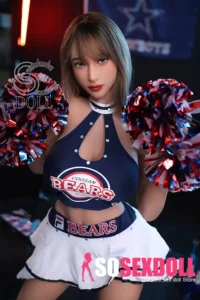 157cm 5ft2 Cheerleader Uniform Sexy Dolls Sporty Fantasy Adult Love Dolls H Cup