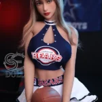 157cm 5ft2 Cheerleader Uniform Sexy Dolls Sporty Fantasy Adult Love Dolls H Cup