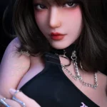 157cm 5ft2 Gothic Style Big Breasted Sex Dolls Realistic Brunette Fantasy Dolls H Cup