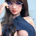 157cm 5ft2 Lifelike Brunette Adult Sex Dolls Sexy Denim Shorts Love Dolls H Cup