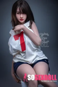 157cm 5ft2 Sporty Pure Sexy Sex Dolls Life Size Lifelike TPE Love Dolls H Cup