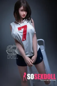 157cm 5ft2 Sporty Pure Sexy Sex Dolls Life Size Lifelike TPE Love Dolls H Cup