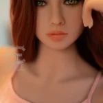 158cm 5ft2 Pink Cami Sexy Love Dolls Soft Skin Realistic Sex Dolls D Cup