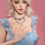 Cute Shopping Girl Realistic Silicone Doll