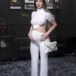 Elegant Expecting Silicone Pregnant Sex Doll