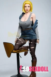 Android 18 Inspired Silicone Sex Doll