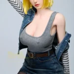Android 18 Inspired Silicone Sex Doll