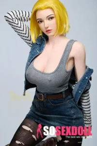 Android 18 Inspired Silicone Sex Doll