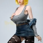 Android 18 Inspired Silicone Sex Doll