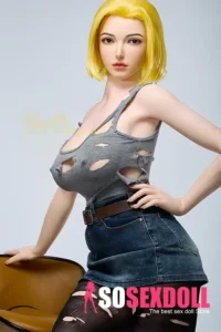 Android 18 Inspired Silicone Sex Doll