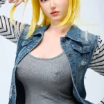 Android 18 Inspired Silicone Sex Doll