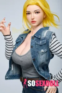 Android 18 Inspired Silicone Sex Doll