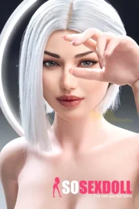 Futuristic Silver Fantasy Silicone Sex Doll