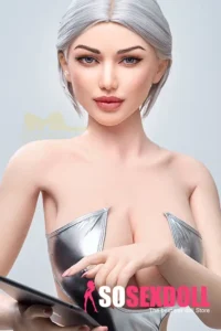 Futuristic Silver Fantasy Silicone Sex Doll