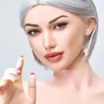 Futuristic Silver Fantasy Silicone Sex Doll
