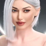 Futuristic Silver Fantasy Silicone Sex Doll
