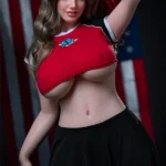 Curvy American Cheerleader Babe Sex Doll