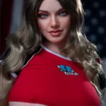 Curvy American Cheerleader Babe Sex Doll