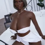 Ebony Cutie Elegant Curves Silicone Sex Doll