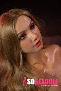 Elegant Blonde Muse Silicone Sex Doll