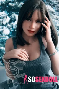 161cm 5ft3 Black Hair Realistic Sex Dolls Casual Sporty Love Dolls F Cup