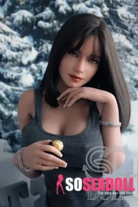 161cm 5ft3 Black Hair Realistic Sex Dolls Casual Sporty Love Dolls F Cup