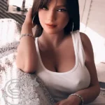 161cm 5ft3 Black Hair Realistic Sex Dolls Casual Sporty Love Dolls F Cup