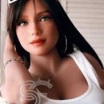 161cm 5ft3 Black Hair Realistic Sex Dolls Casual Sporty Love Dolls F Cup