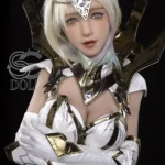 161cm 5ft3 Blonde Fantasy Warrior Sex Dolls Cosplay Armor Love Dolls F Cup