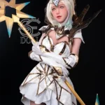 161cm 5ft3 Blonde Fantasy Warrior Sex Dolls Cosplay Armor Love Dolls F Cup