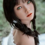161cm 5ft3 Braided Pigtails Cute Love Dolls Fantasy Adult Love Dolls F Cup